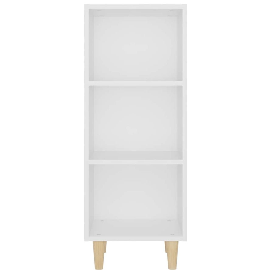 Sideboard White 34.5x32.5x90 cm Engineered Wood