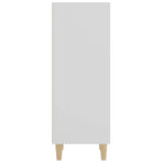 Sideboard White 34.5x32.5x90 cm Engineered Wood
