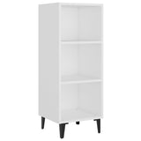 Sideboard White 34.5x32.5x90 cm Engineered Wood