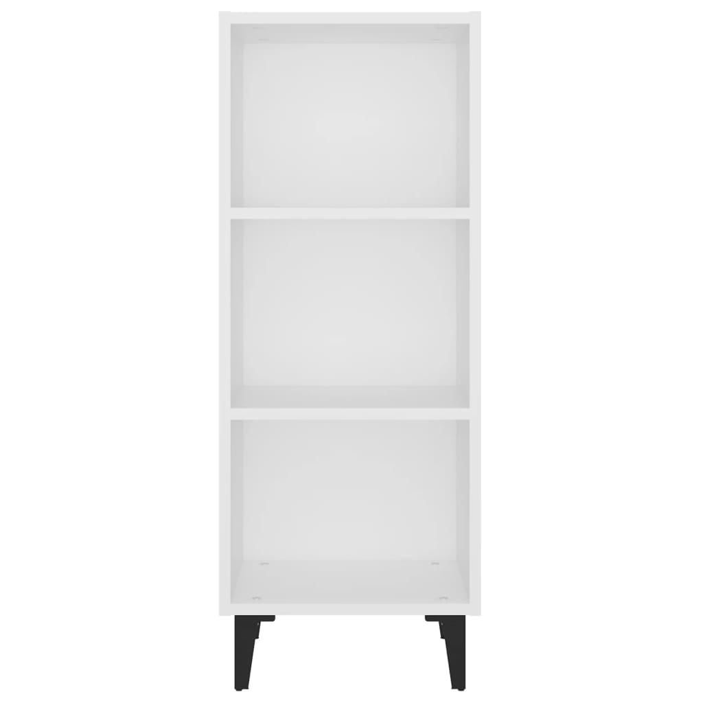 Sideboard White 34.5x32.5x90 cm Engineered Wood