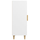 Sideboard White 34.5x34x90 cm Engineered Wood - Close-Up Angle