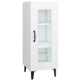 Sideboard White 34.5x34x90 cm Engineered Wood - Front View