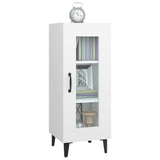 Sideboard White 34.5x34x90 cm Engineered Wood