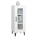 Sideboard White 34.5x34x90 cm Engineered Wood