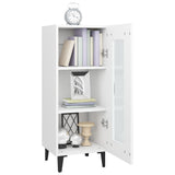 Sideboard White 34.5x34x90 cm Engineered Wood