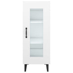 Sideboard White 34.5x34x90 cm Engineered Wood