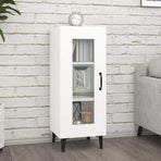 Sideboard White 34.5x34x90 cm Engineered Wood
