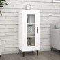Sideboard White 34.5x34x90 cm Engineered Wood