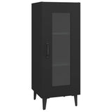 Sideboard Black 34.5x34x90 cm Engineered Wood