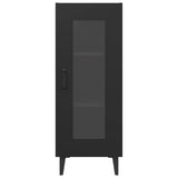 Sideboard Black 34.5x34x90 cm Engineered Wood