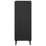 Sideboard Black 34.5x34x90 cm Engineered Wood