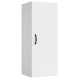 Hanging Wall Cabinet White 34.5x34x90 cm Engineered Wood