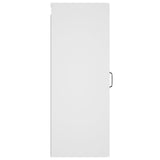 Hanging Wall Cabinet White 34.5x34x90 cm Engineered Wood