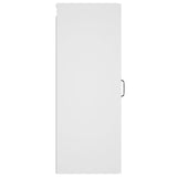 Hanging Wall Cabinet White 34.5x34x90 cm Engineered Wood - Low Angle