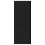 Hanging Wall Cabinet Black 34.5x34x90 cm Engineered Wood