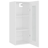 Hanging Wall Cabinet White 34.5x34x90 cm - Extra Image