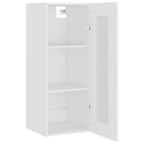 Hanging Wall Cabinet White 34.5x34x90 cm - Extra Image