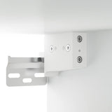 Wall Cabinet White 35x34x90 cm Engineered Wood