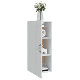 Hanging Cabinet White 35x34x90 cm Engineered Wood - Top-Down View