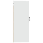 Hanging Cabinet White 35x34x90 cm Engineered Wood