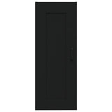 Hanging Cabinet Black 35x34x90 cm Engineered Wood
