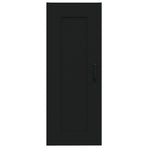 Hanging Cabinet Black 35x34x90 cm Engineered Wood