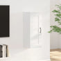 Hanging Cabinet High Gloss White 35x34x90 cm Engineered Wood