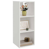 Wall Cabinet White 34,5x32,5x90 cm Engineered Wood - Low Angle