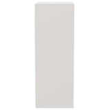 Wall Cabinet White 34,5x32,5x90 cm Engineered Wood