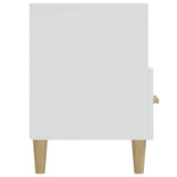 TV Cabinet White 102x36x50 cm Engineered Wood - Low Angle