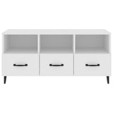 TV Cabinet White 102x35x50 cm Engineered Wood