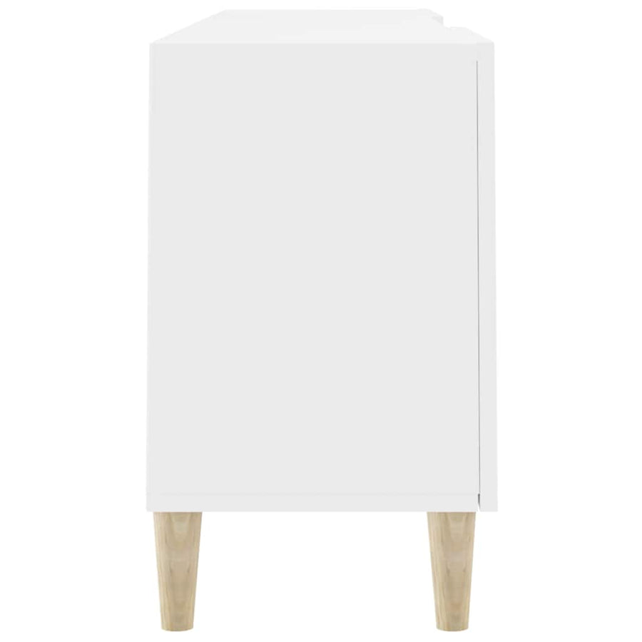 TV Cabinet White 150x30x50 cm Engineered Wood