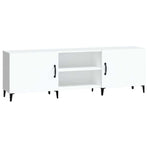 TV Cabinet White 150x30x50 cm Engineered Wood