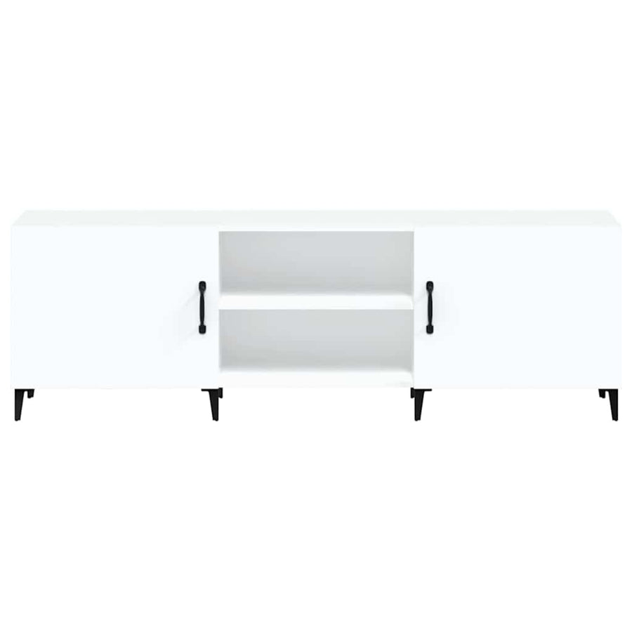 TV Cabinet White 150x30x50 cm Engineered Wood