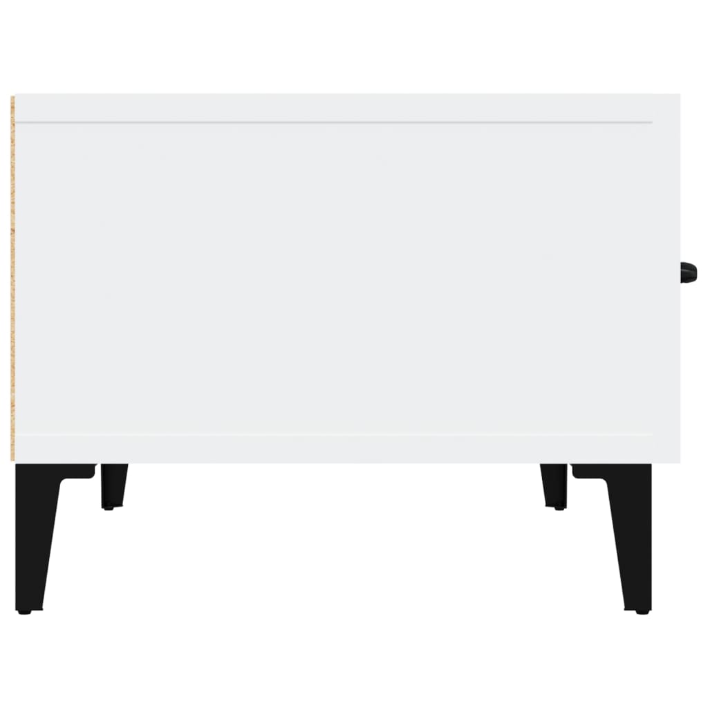 TV Cabinet White 150x34.5x30 cm Engineered Wood
