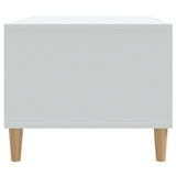 Coffee Table White 89.5x50x40 cm Engineered Wood - Extra Image