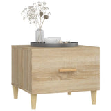Coffee Tables 2 pcs Sonoma Oak 50x50x40 cm Engineered Wood