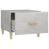 Coffee Tables 2 pcs Concrete Grey 50x50x40 cm Engineered Wood