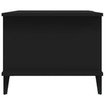 Coffee Table Black 90x50x40 cm Engineered Wood