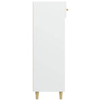 Shoe Cabinet White 60x35x105 cm Engineered Wood