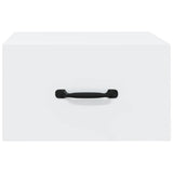 Wall-mounted Bedside Cabinets 2 pcs White 35x35x20 cm
