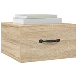Wall-mounted Bedside Cabinets 2 pcs Sonoma Oak 35x35x20 cm - Extra Image