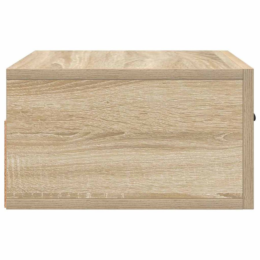 Wall-mounted Bedside Cabinets 2 pcs Sonoma Oak 35x35x20 cm