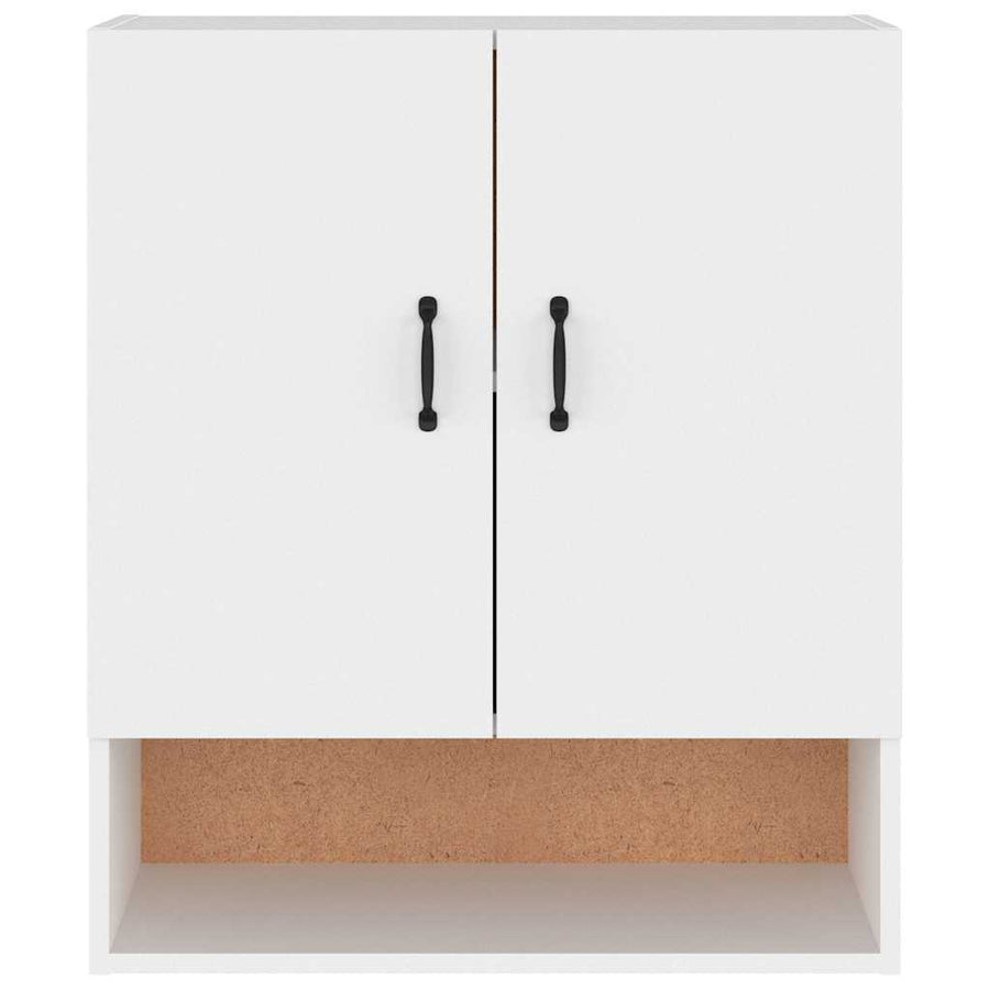 Wall Cabinet White 60x31x70 cm Engineered Wood