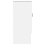 Wall Cabinet White 60x31x70 cm Engineered Wood