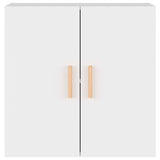 Wall Cabinet White 60x30x60 cm Engineered Wood - 45-Degree Angle