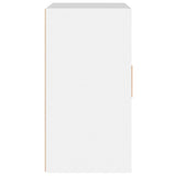 Wall Cabinet White 60x30x60 cm Engineered Wood - Rear View