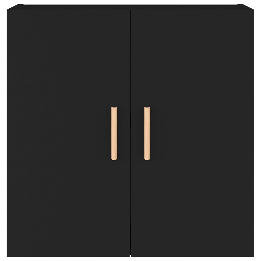 Wall Cabinet Black 60x30x60 cm Engineered Wood