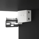 Wall Cabinet Black 60x30x60 cm Engineered Wood - Close-Up Angle