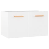 Wall Cabinet High Gloss White 60x36.5x35 cm Engineered Wood - Front View